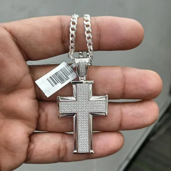 925 Sterling Silver Cross Pendant
